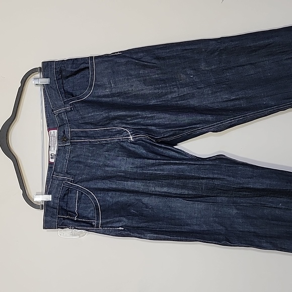 Artful Dodger Men's Blue Jeans Embroidered Back Pockets 38×34 - Picture 2 of 9